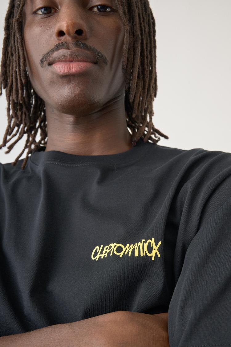 Cleptomanicx Cleptomanicx Printshirt Herren - Black - 2 | SportScheck