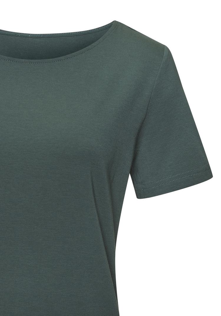 Lascana Lascana T-Shirt T-Shirt Damen - eukalyptus - schwarz - 0 | SportScheck