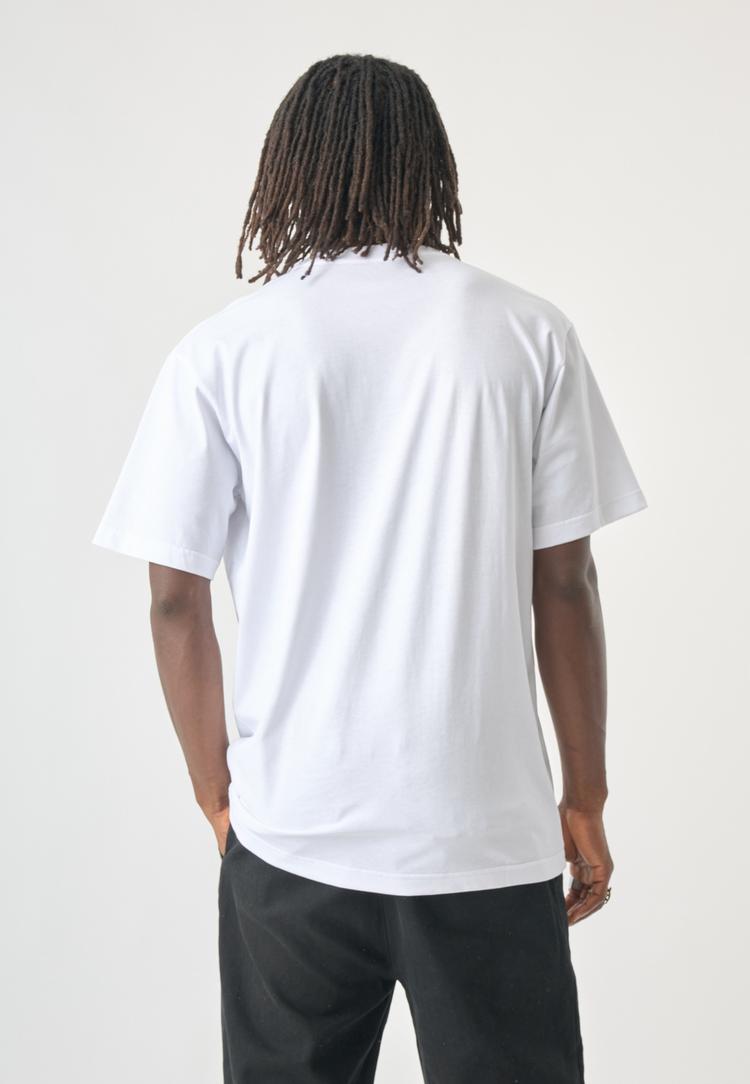 Cleptomanicx Cleptomanicx Fortune Telling Printshirt Herren - White - 2 | SportScheck