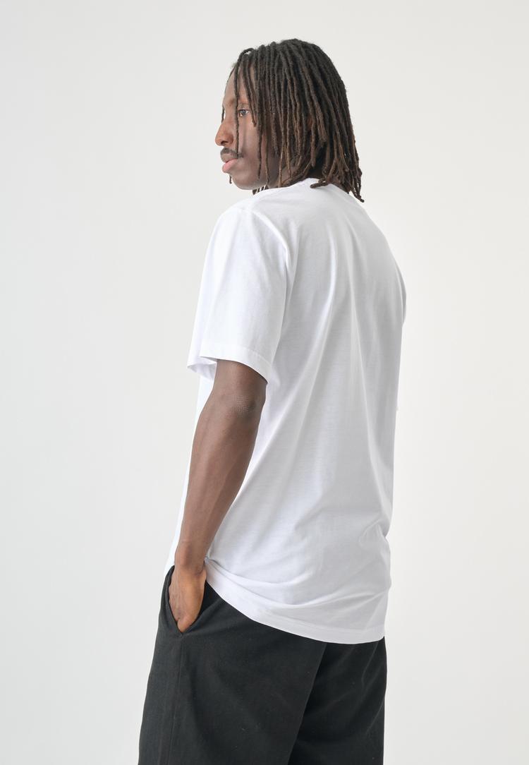 Cleptomanicx Cleptomanicx Fischburger Printshirt Herren - White - 2 | SportScheck