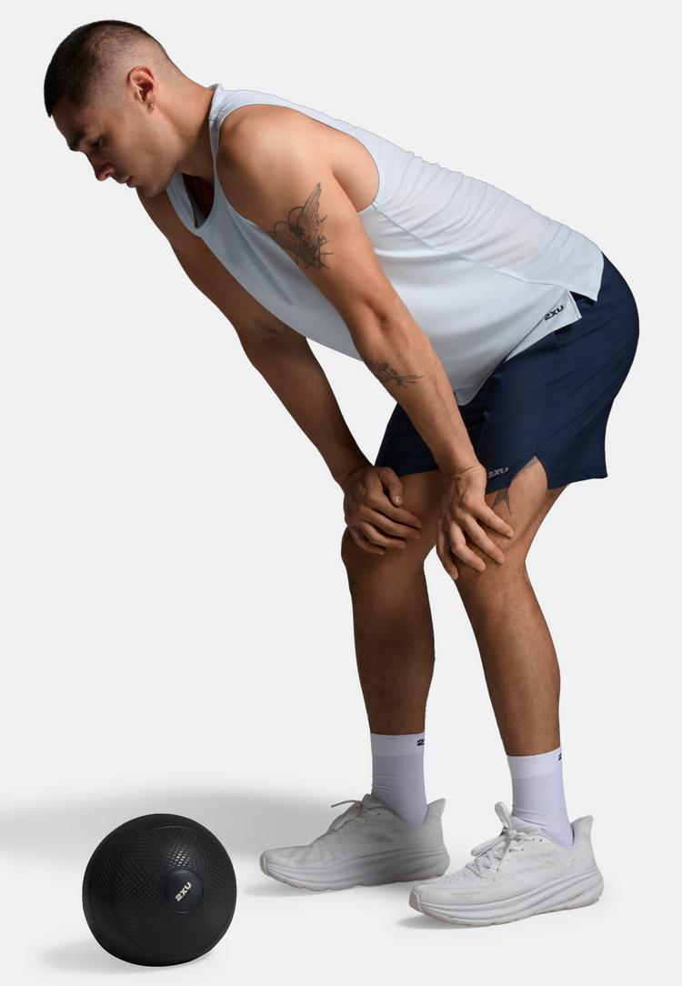 2XU 2XU Aero Mesh Tank Funktionsshirt Herren - moonstone-black reflective - 3 | SportScheck