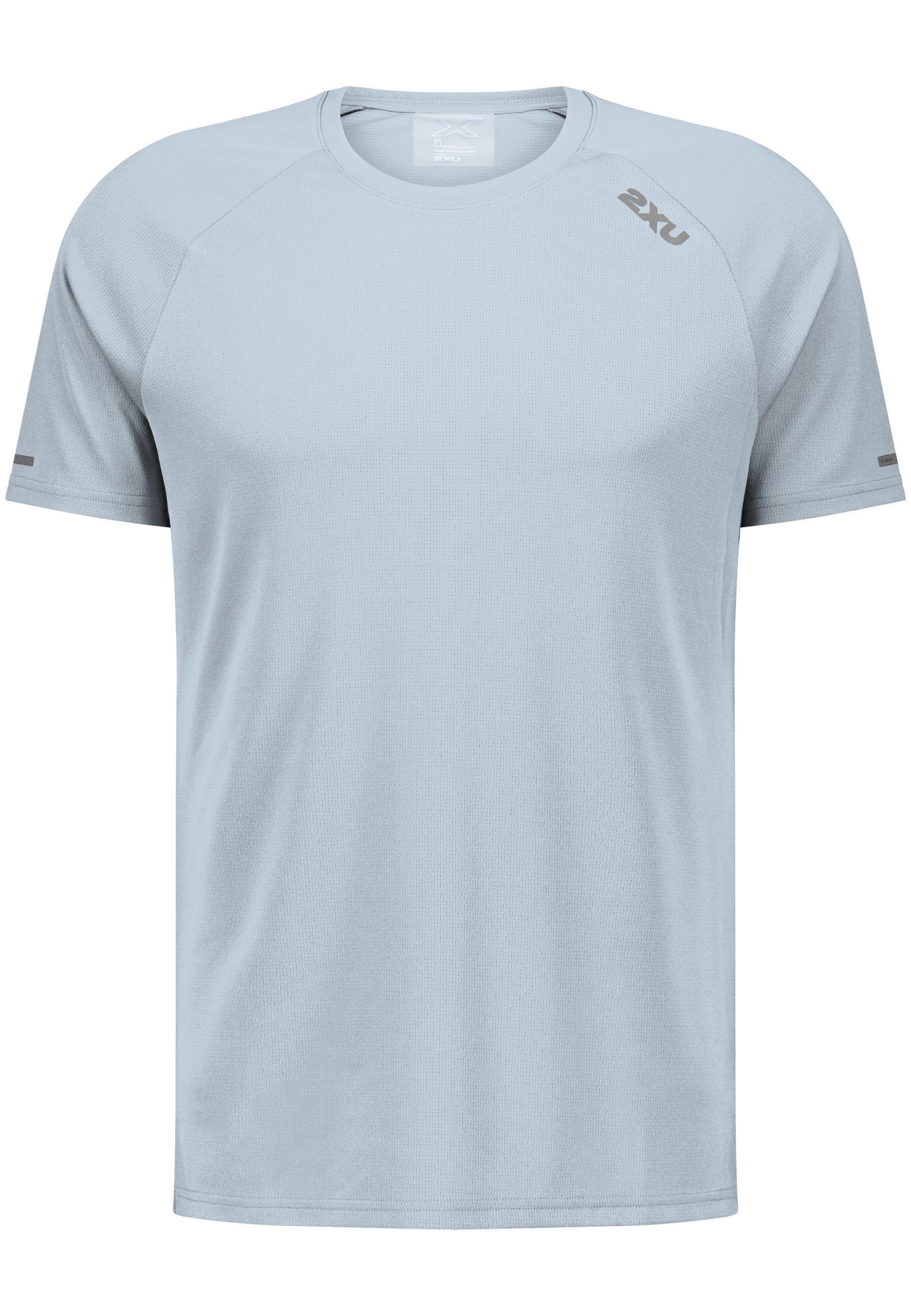 2XU Aero Mesh Tee Funktionsshirt Herren - moonstone-black reflective