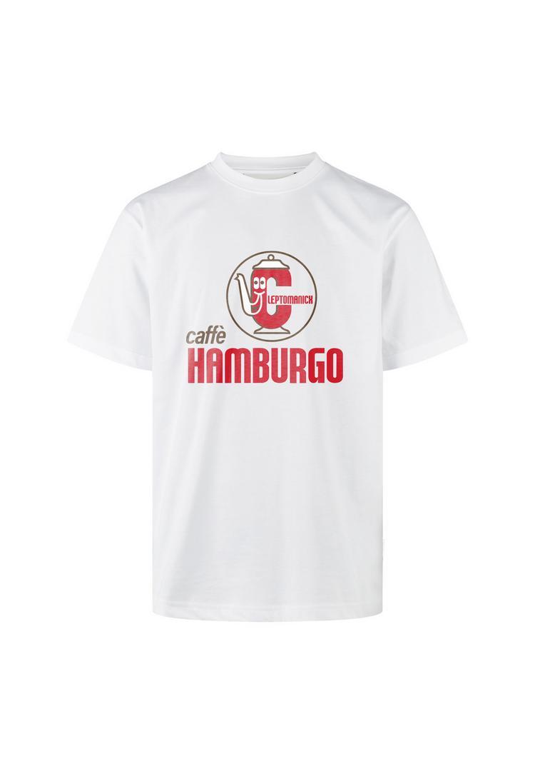 Cleptomanicx Cleptomanicx Printshirt Herren - White - 0 | SportScheck