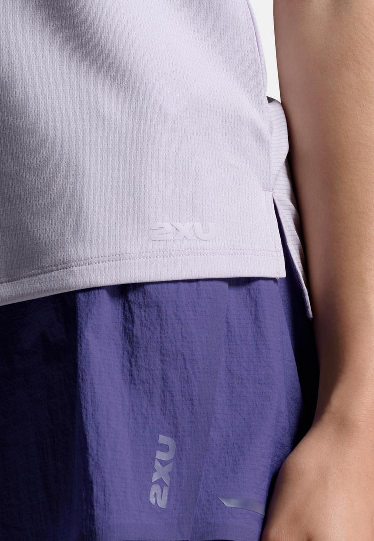 2XU 2XU Aero Mesh Tee Funktionsshirt Damen - virtualviolet-violetreflectiv - 6 | SportScheck