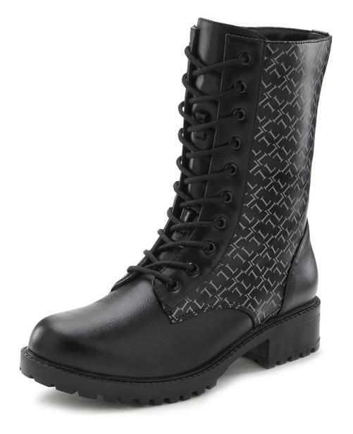 Rückansicht von Lascana Stiefelette Boots Damen schwarz