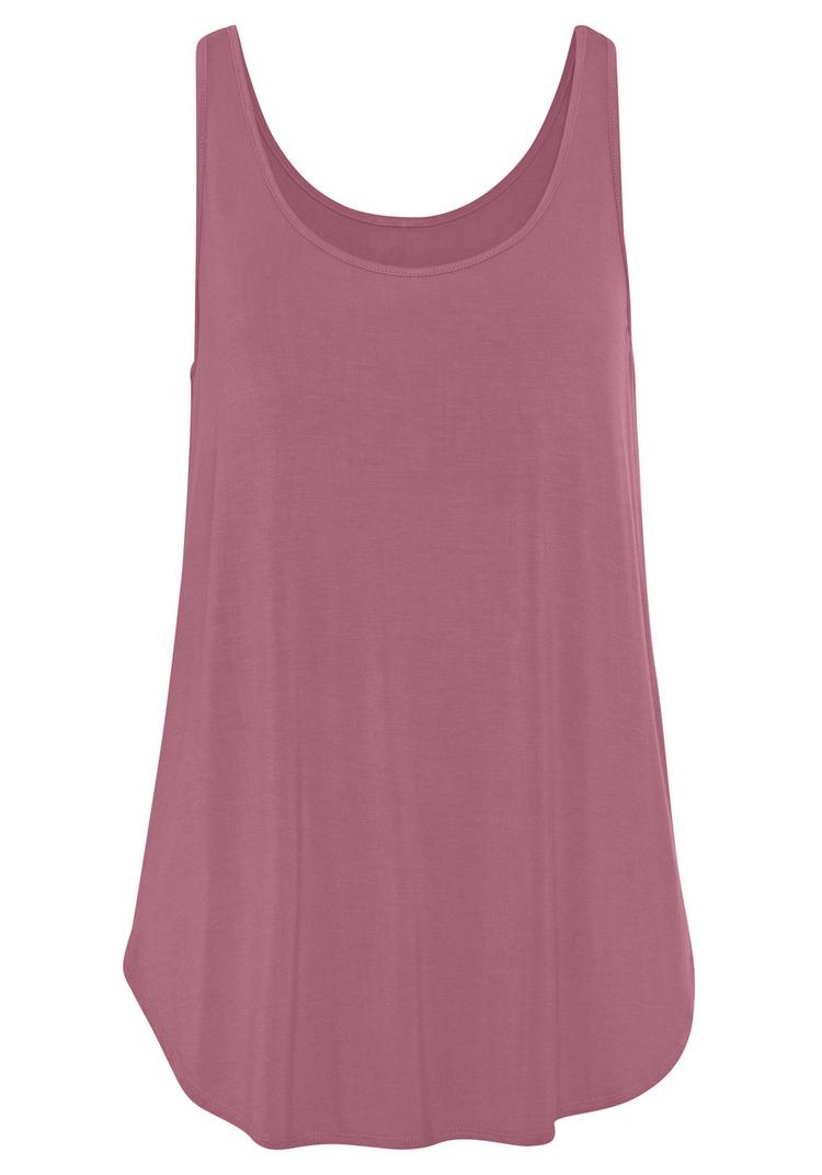 Lascana Lascana Longtop Longtop Damen - beere - schwarz - 0 | SportScheck