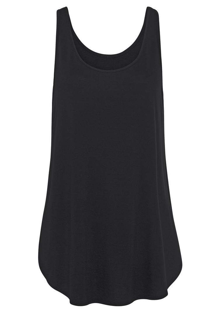 Lascana Lascana Longtop Longtop Damen - beere - schwarz - 2 | SportScheck