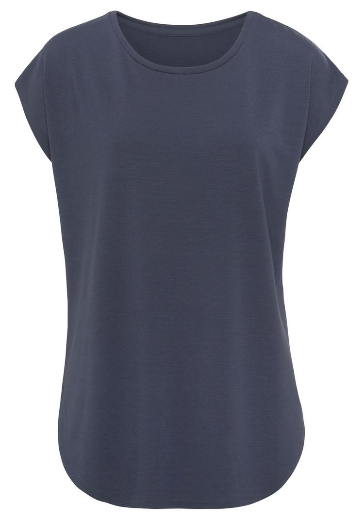 Lascana Lascana Longshirt Longshirt Damen - mint - navy - 3 | SportScheck