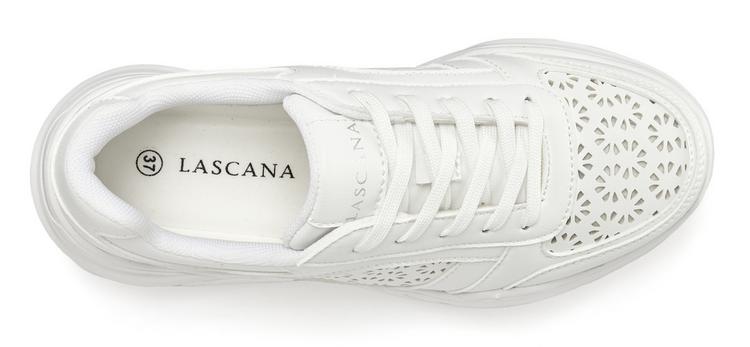 Lascana Lascana Sneaker Sneaker Damen - wei&szlig; - 6 | SportScheck