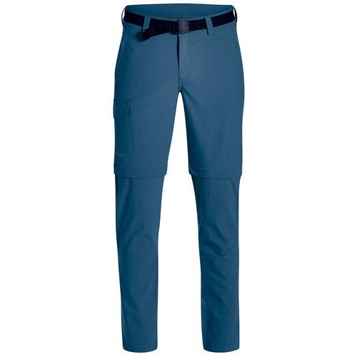 Rückansicht von Maier Sports Torid Slim Trekkinghose Herren Rauchblau