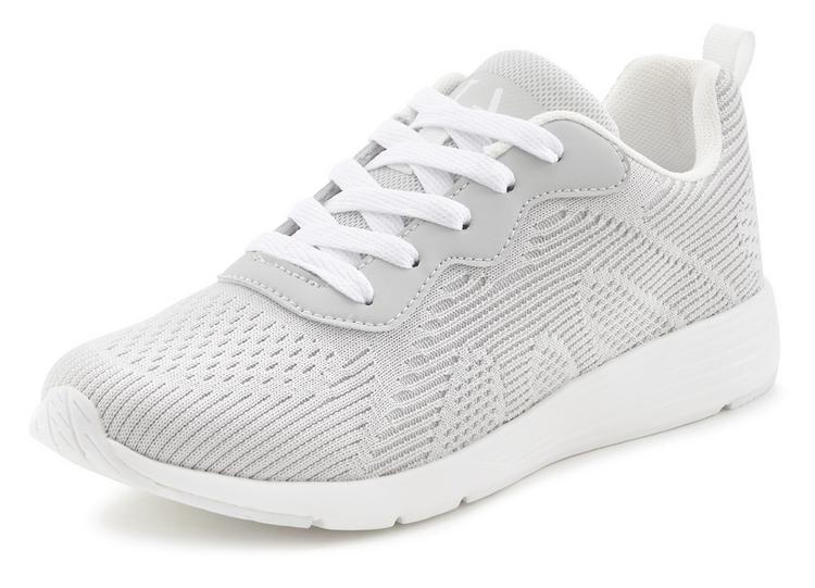 Lascana Lascana Sneaker Sneaker Damen - hellgrau - wei&szlig; - 1 | SportScheck