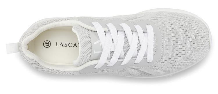 Lascana Lascana Sneaker Sneaker Damen - hellgrau - wei&szlig; - 4 | SportScheck