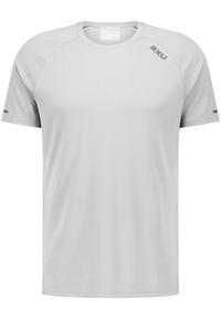 2XU Aero Mesh Tee Funktionsshirt Herren - white-silver reflective