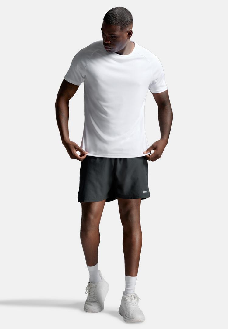 2XU 2XU Aero Mesh Tee Funktionsshirt Herren - white-silver reflective - 3 | SportScheck