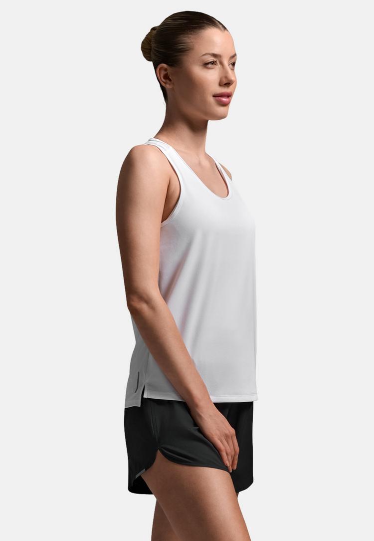 2XU 2XU Aero Mesh Singlet Funktionsshirt Damen - white-silver reflective - 4 | SportScheck