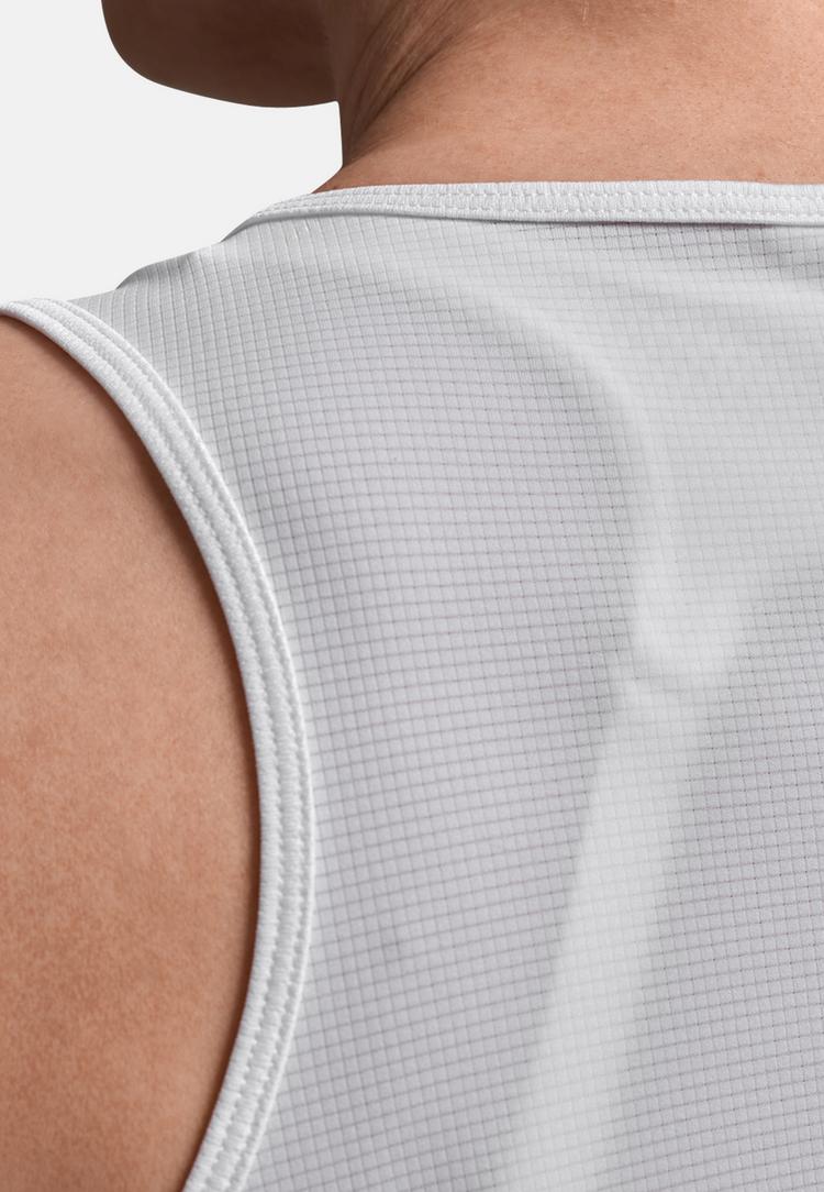 2XU 2XU Aero Mesh Singlet Funktionsshirt Damen - white-silver reflective - 5 | SportScheck