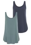 Lascana Longtop Longtop Damen - mint - navy