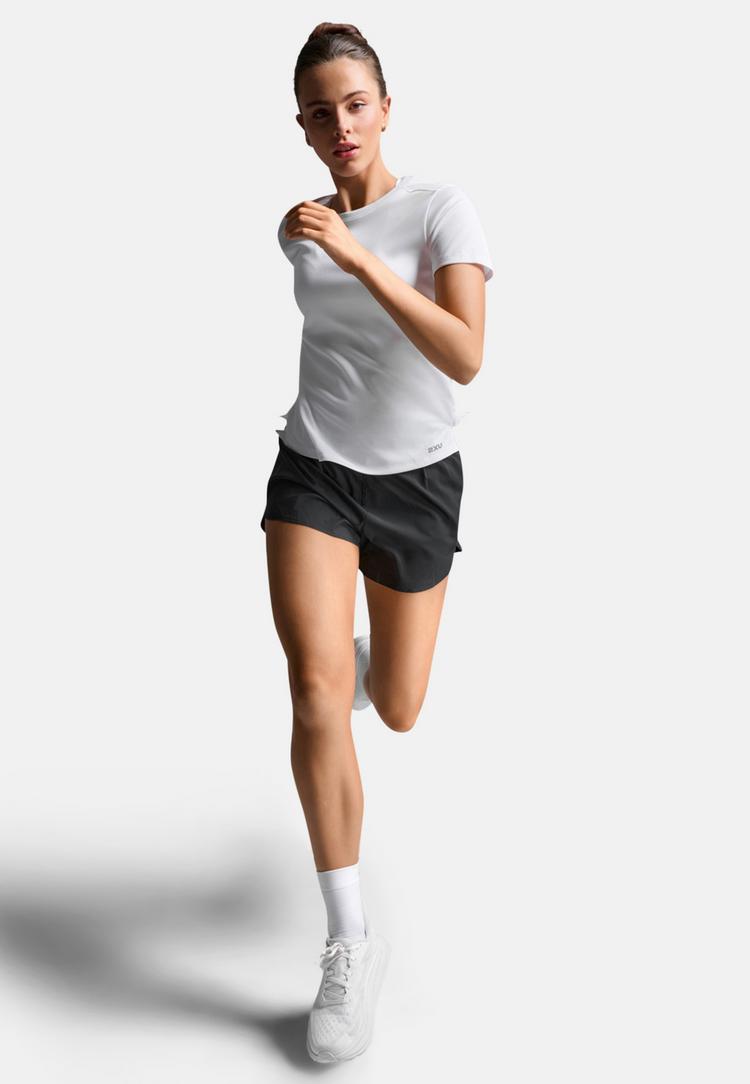 2XU 2XU Aero Mesh Tee Funktionsshirt Damen - white-silver reflective - 1 | SportScheck