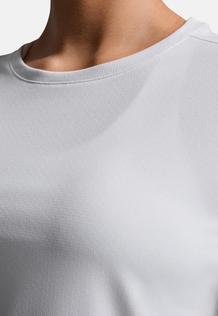 2XU 2XU Aero Mesh Tee Funktionsshirt Damen - white-silver reflective - 6 | SportScheck