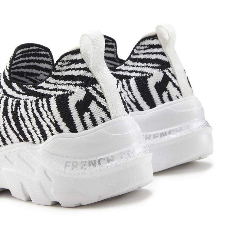 FRENCH CONNECTION FRENCH CONNECTION Sneaker Sneaker Damen - schwarz -wei&szlig; - 2 | SportScheck