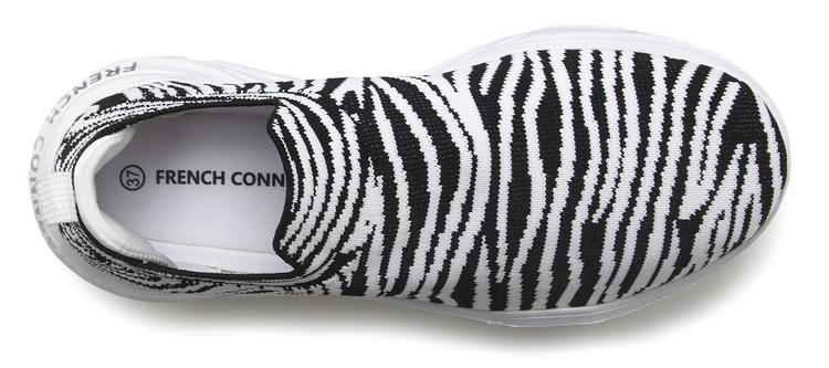 FRENCH CONNECTION FRENCH CONNECTION Sneaker Sneaker Damen - schwarz -wei&szlig; - 3 | SportScheck