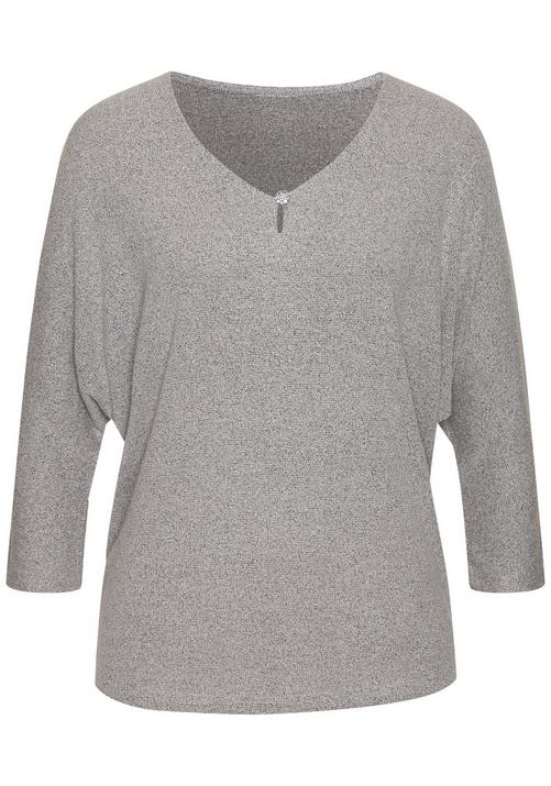 Lascana 3/4-Arm-Shirt Longshirt Damen