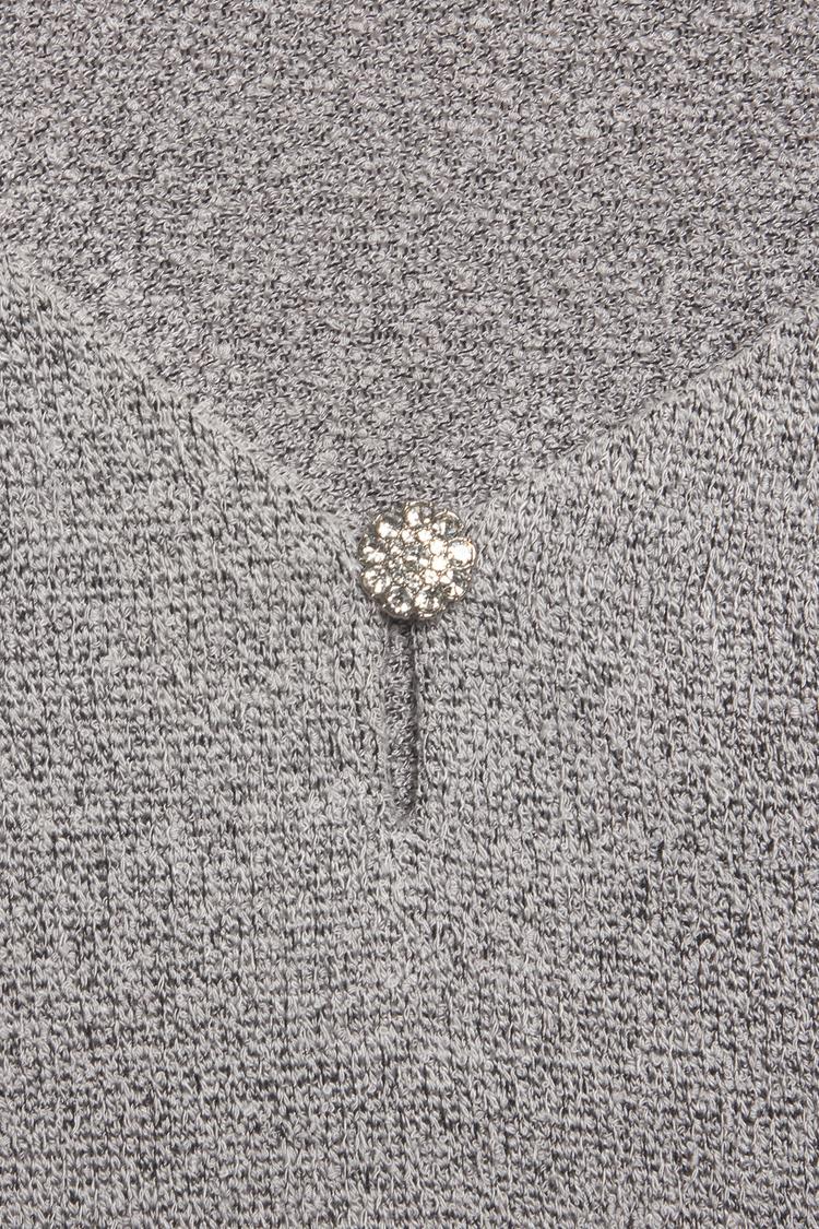 Lascana Lascana 3/4-Arm-Shirt Longshirt Damen - silbergrau - 0 | SportScheck