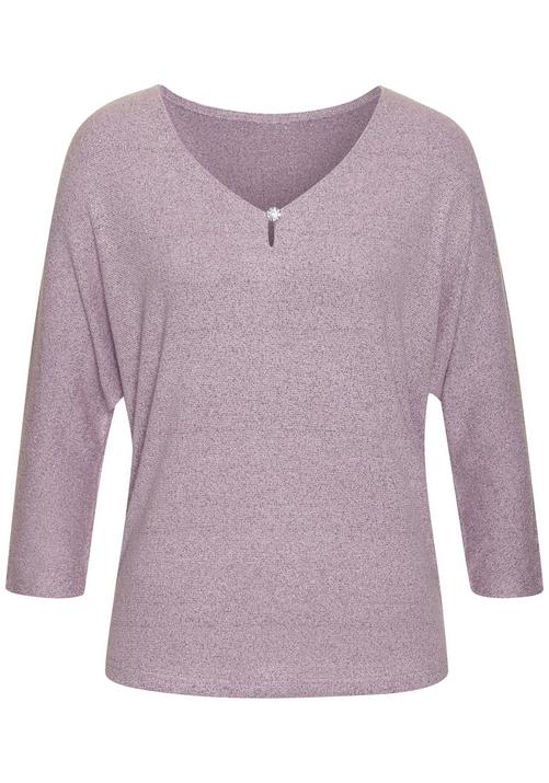 Lascana 3/4-Arm-Shirt Longshirt Damen