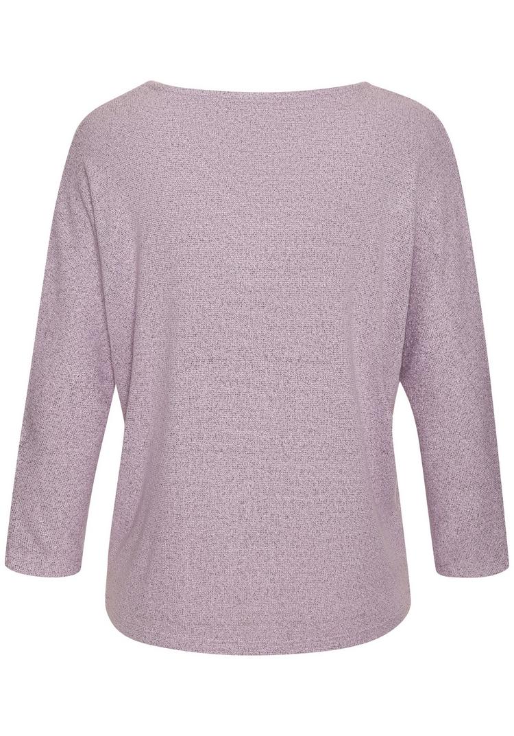 Lascana Lascana 3/4-Arm-Shirt Longshirt Damen - flieder - 0 | SportScheck