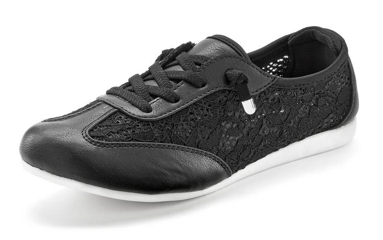 Lascana Lascana Sneaker Sneaker Damen - schwarz - 0 | SportScheck