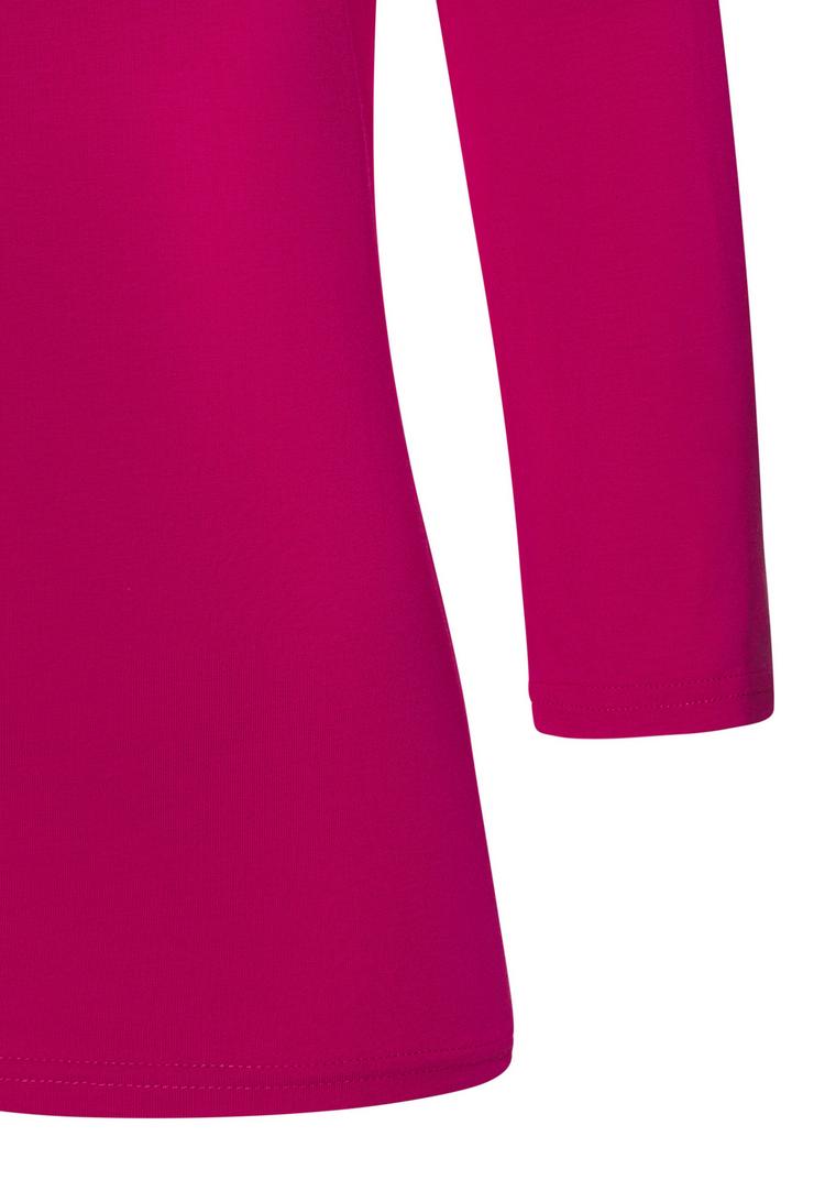 Lascana Lascana 3/4-Arm-Shirt Longshirt Damen - hibiskus - navy - 0 | SportScheck