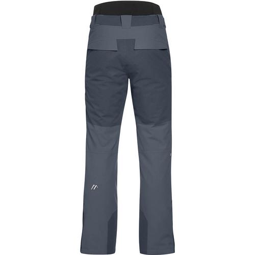 Rückansicht von Maier Sports Dammkar Skihose Herren Rauchblau