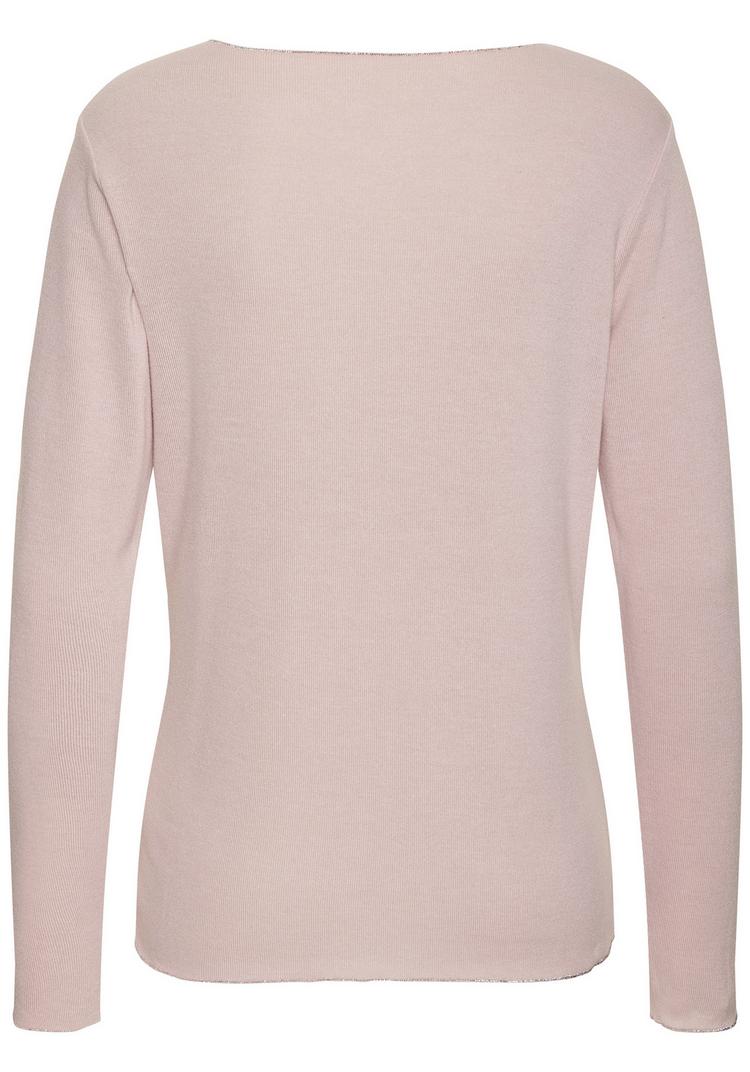 Lascana Lascana Langarmshirt Langarmshirt Damen - rosa - 0 | SportScheck