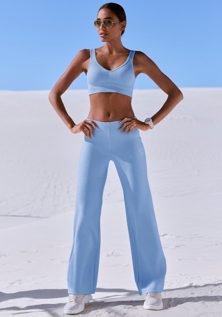 LASCANA Active LASCANA Active Sporthose Leggings Damen - hellblau - 1 | SportScheck