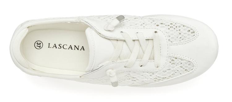 Lascana Lascana Sneaker Sneaker Damen - wei&szlig; - 3 | SportScheck
