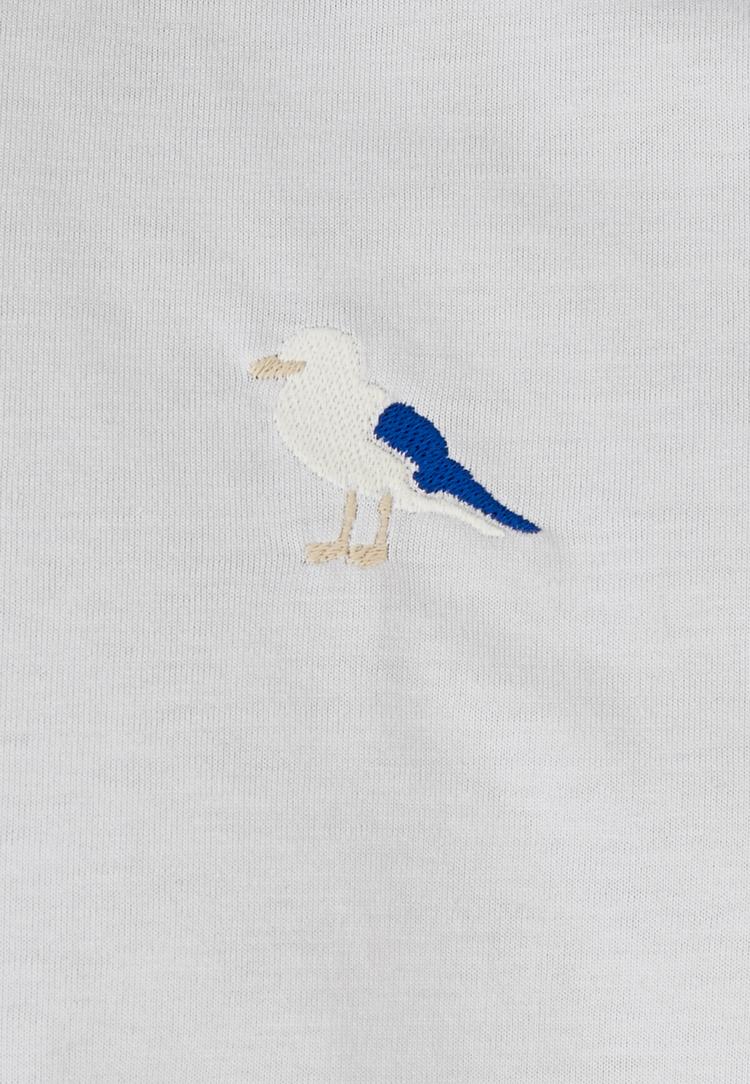Cleptomanicx Cleptomanicx Embro Gull T-Shirt Herren - White - 2 | SportScheck