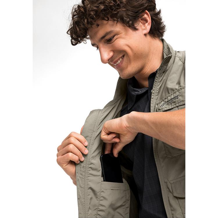 Maier Sports Maier Sports Valdemar Outdoorweste Herren - Steingrau - 1 | SportScheck