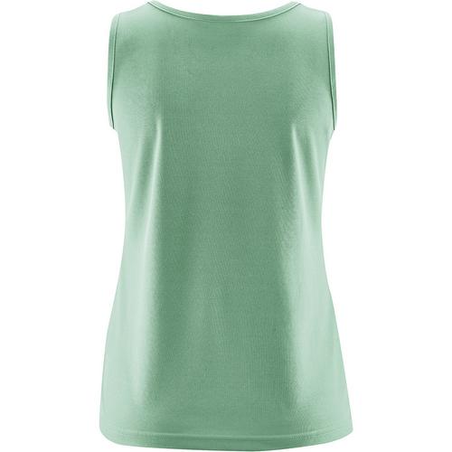 Rückansicht von Maier Sports Petra T-Shirt Damen Apfelgrün