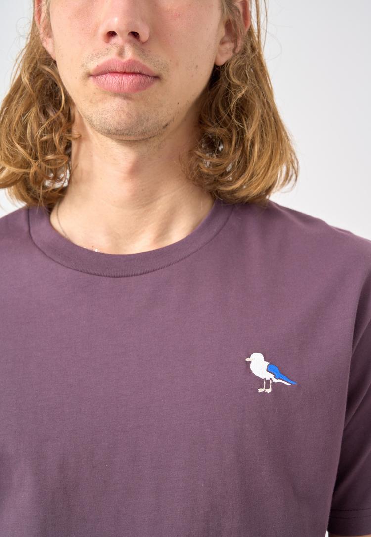 Cleptomanicx Cleptomanicx Embro Gull T-Shirt Herren - Plum Perfect - 2 | SportScheck