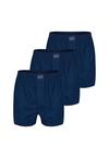 Lousy Livin 3Pack Boxershorts Plain 3 Pack Unterhose Herren - Navy