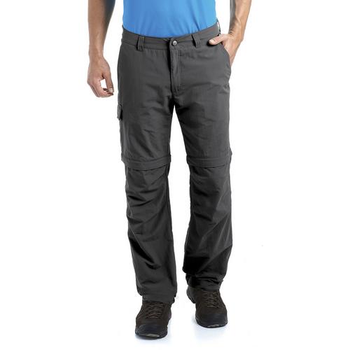 Rückansicht von Maier Sports Trave Trekkinghose Herren Schwarz