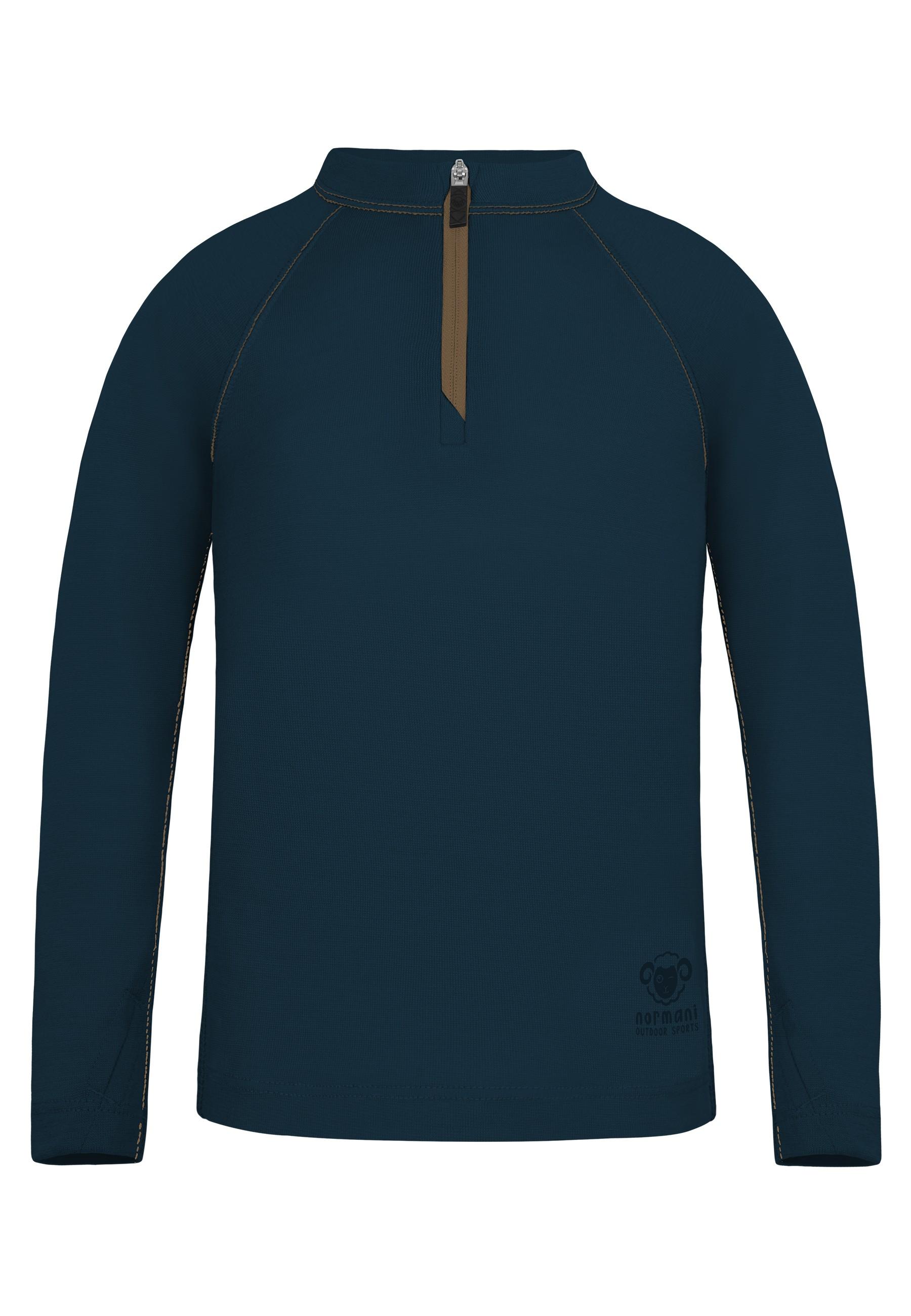 normani Outdoor Sports Nyapari Funktionssweatshirt Kinder - Navy