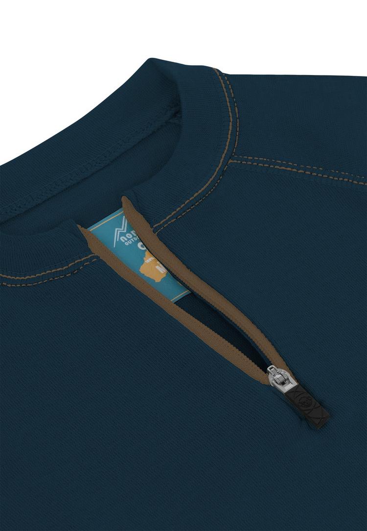 normani Outdoor Sports normani Outdoor Sports Nyapari Funktionssweatshirt Kinder - Navy - 0 | SportScheck