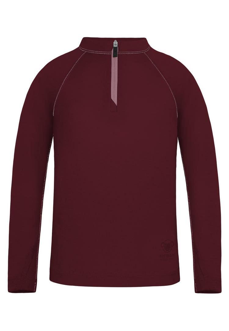 normani Outdoor Sports normani Outdoor Sports Nyapari Funktionssweatshirt Kinder - Bordeaux - 0 | SportScheck