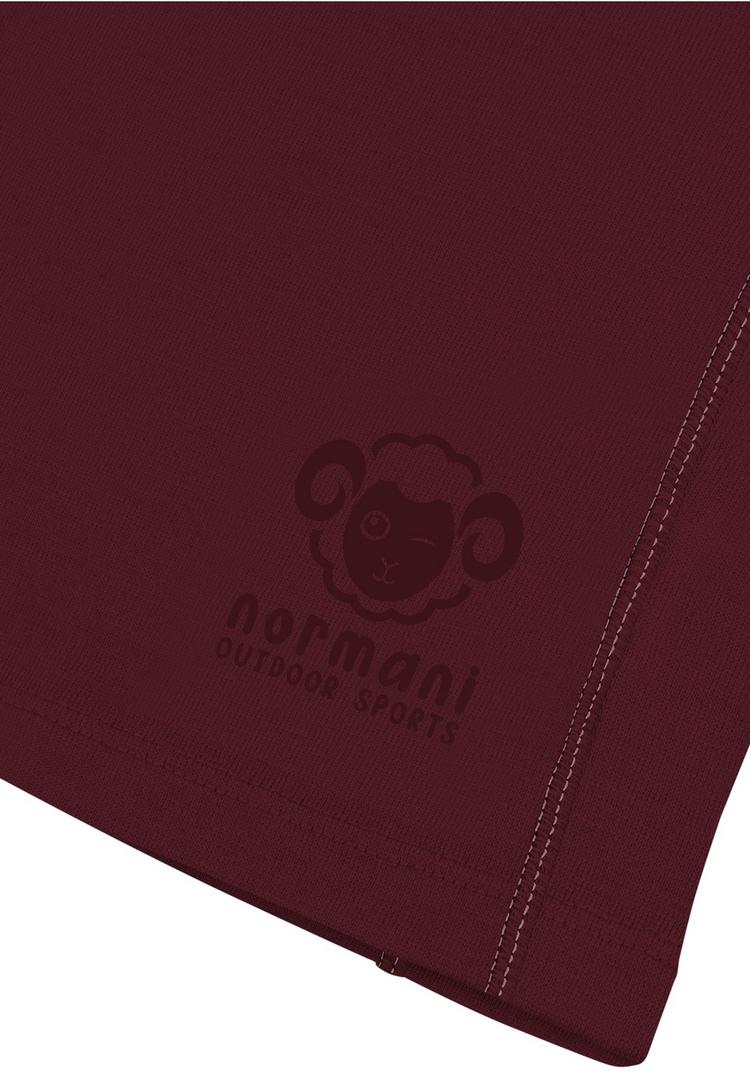 normani Outdoor Sports normani Outdoor Sports Nyapari Funktionssweatshirt Kinder - Bordeaux - 1 | SportScheck