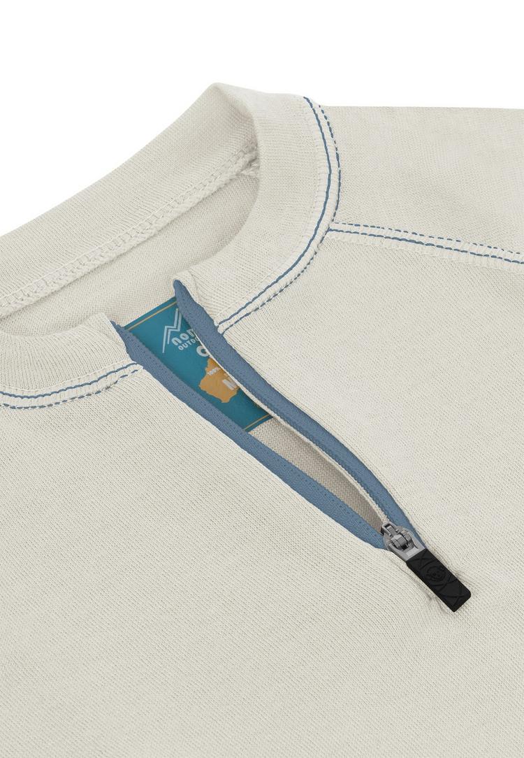 normani Outdoor Sports normani Outdoor Sports Nyapari Funktionssweatshirt Kinder - Wollwei&szlig; - 0 | SportScheck