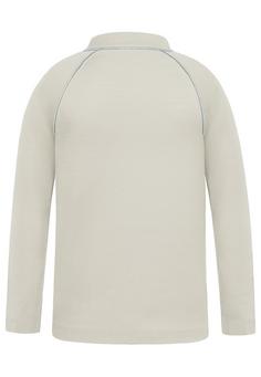 Rückansicht von normani Outdoor Sports Nyapari Funktionssweatshirt Kinder Wollweiß