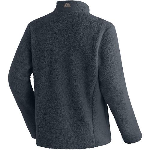 Rückansicht von Maier Sports Racka M Fleecejacke Herren Dunkelgrau035