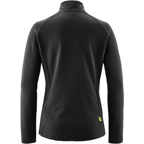 Rückansicht von Gonso Essential Jersey Longsleeve Therm W Fahrradtrikot Damen Schwarz01104