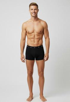 Rückansicht von CR7 Cristiano Ronaldo CR7 Bamboo, Trunk 3-pack FSC Wäscheset Herren schwarz